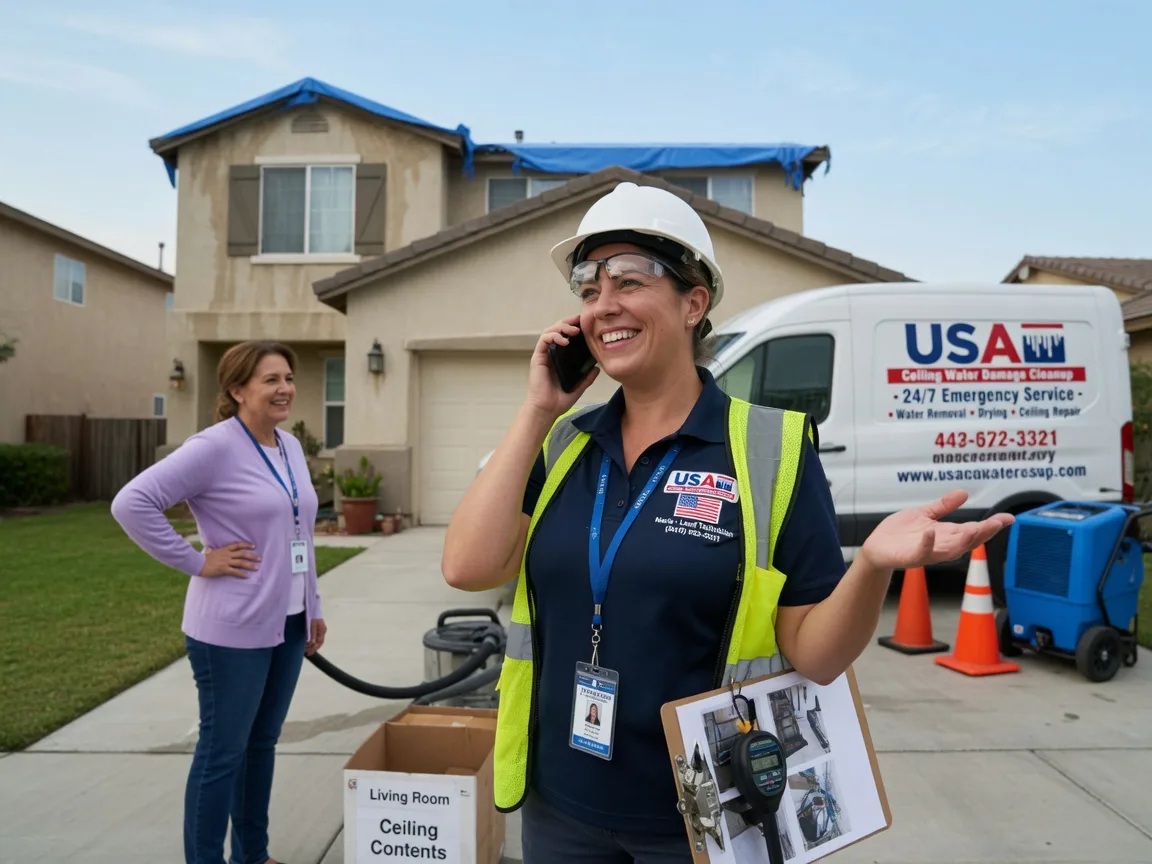 Ceiling Water Damage Restoration Fort Polk, LA FAQs